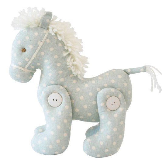 Jointed Pony Duck Egg Blue Spot