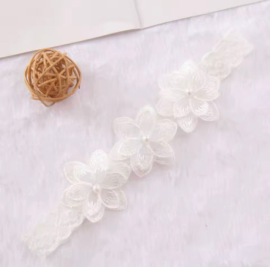 Christening Baby Girl Headbands