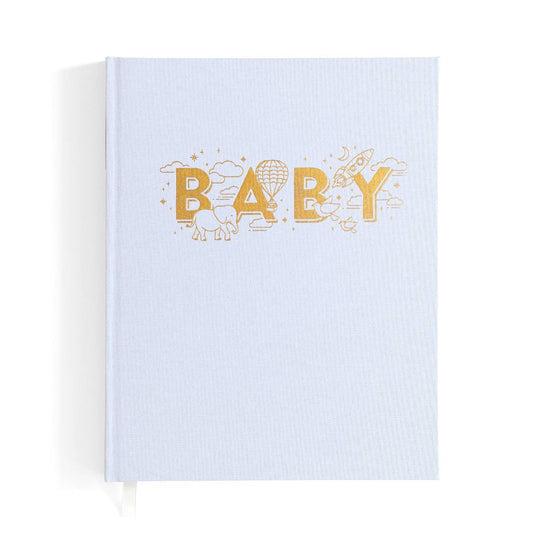 Baby Book Powder Blue