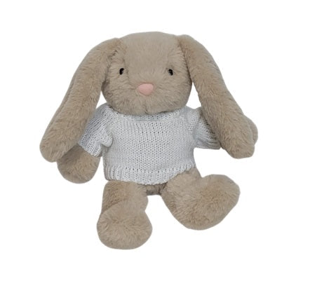 Beau the Bunny with Jumper (Latte)