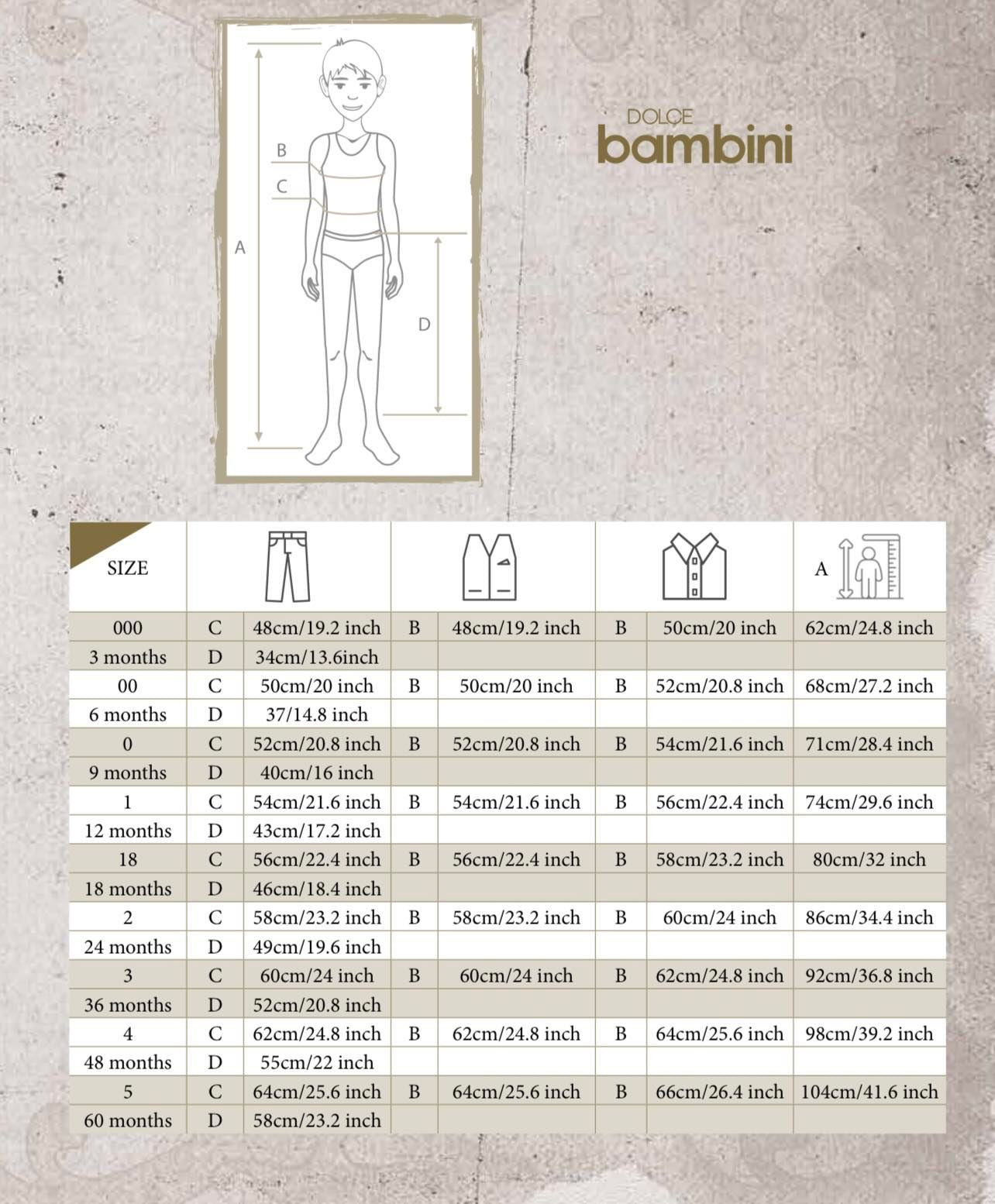 Dolce Bambini Boys Outfit 1012