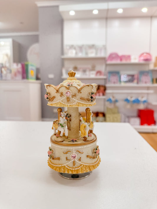 Sweet Pastel Carousel -Pearl 14cm